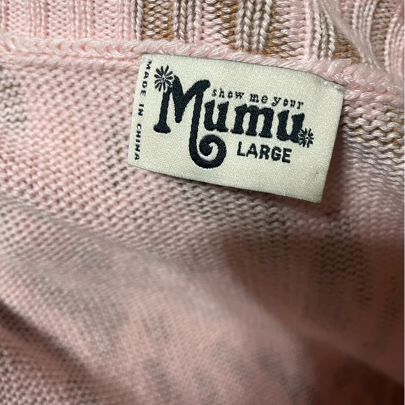 Show Me Your MuMu Cliffside Sweater size Large excellent condition - Picture 6 of 8